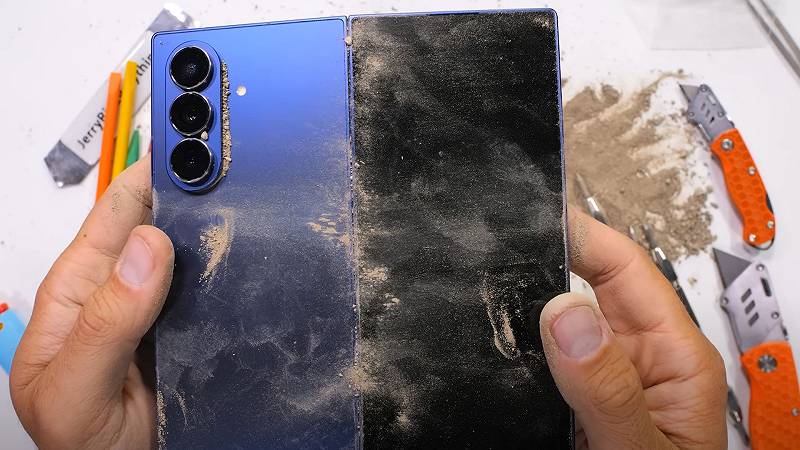 Samsung Galaxy Z Fold7 test resistenza estremo