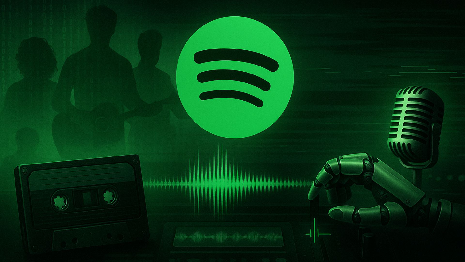 Spotify “resuscita” gli artisti: così l’AI veniva usata per ingannare gli utenti