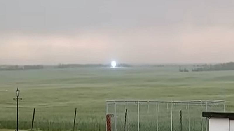 fulmine globulare ad Alberta