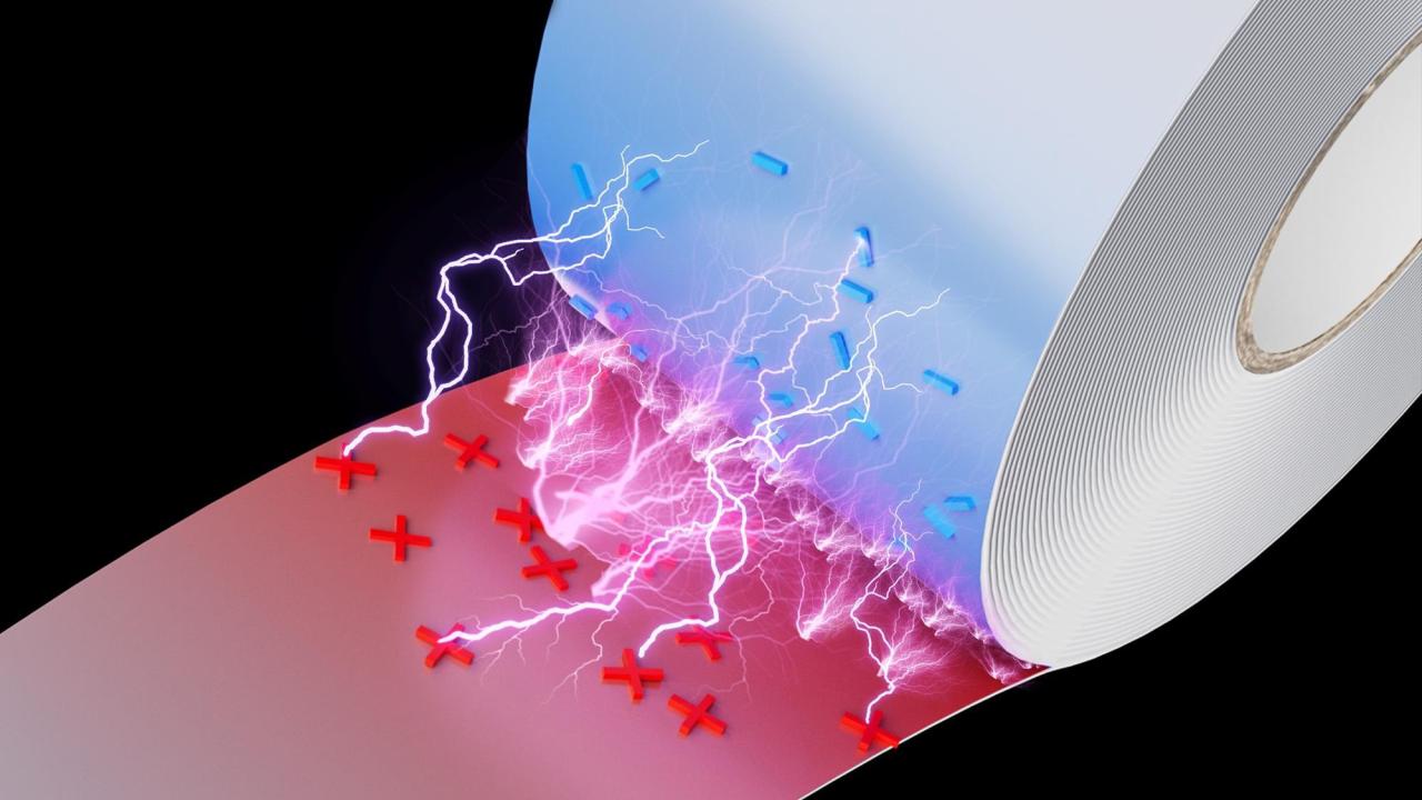 Scintille dal nastro adesivo: l’energia nascosta che potrebbe riscrivere la chimica verde