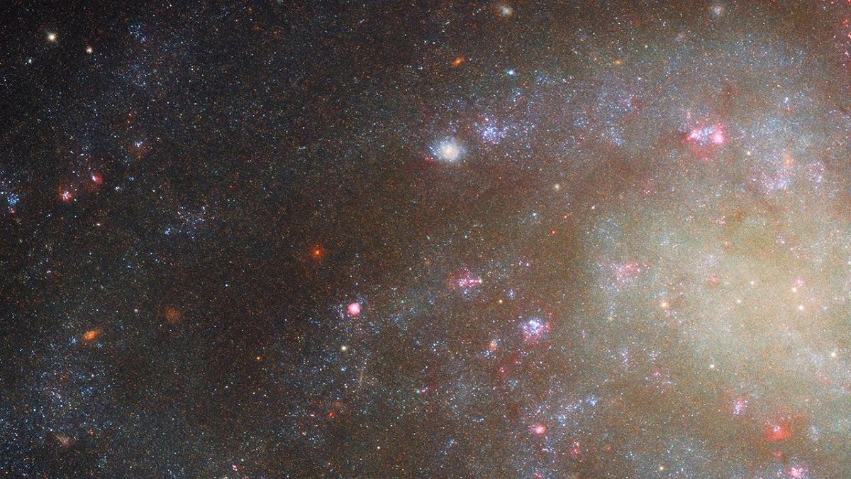 Hubble scopre una galassia che sfida l’occhio umano