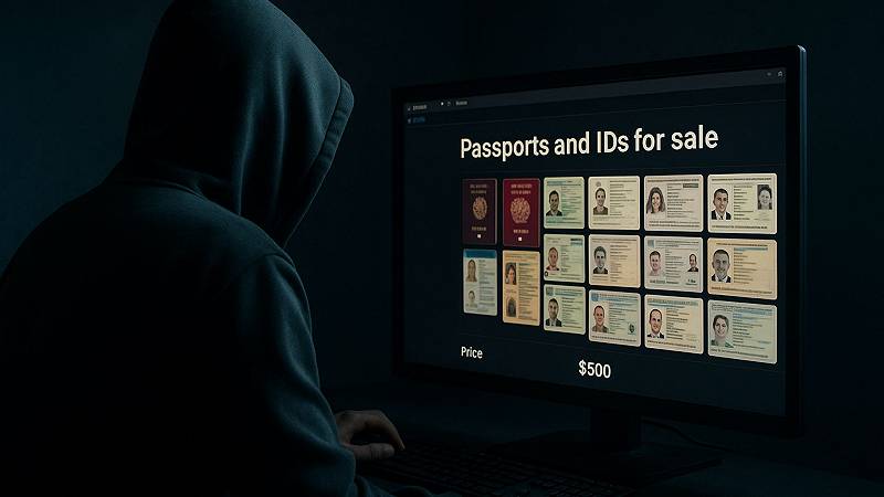 furto identità dark web