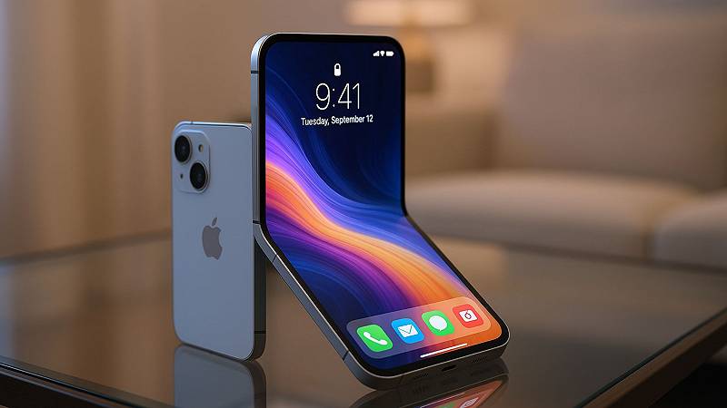 L'iPhone Fold immaginato dall'AI