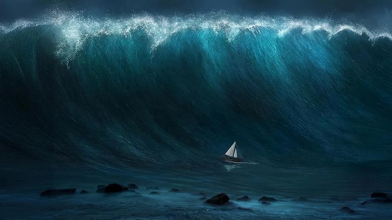 le onde anomale colpiscono all’improvviso