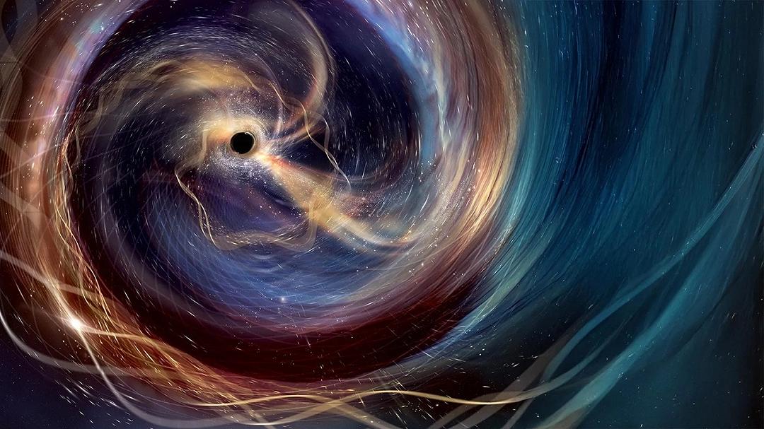 La fusione di due buchi neri dà forma concreta al teorema di Hawking