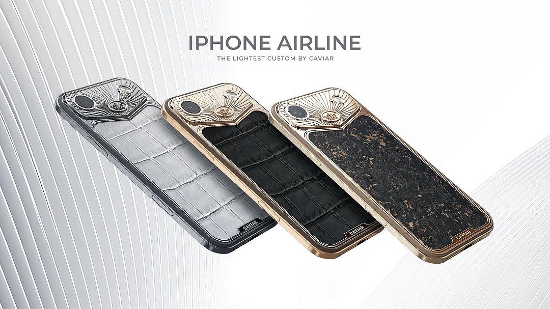 Caviar lancia iPhone Air da 39.000 dollari: oro massiccio e pelle di coccodrillo