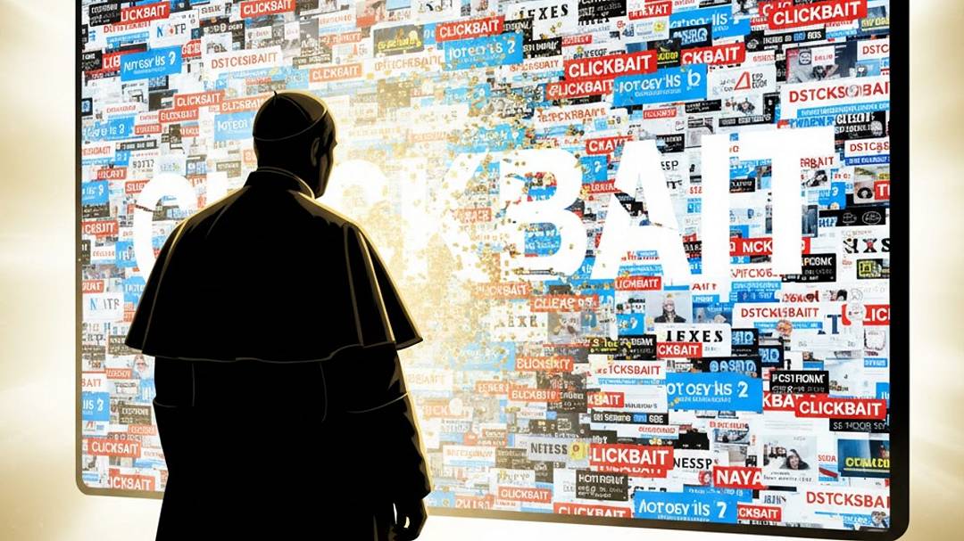 Papa Leone XIV si scaglia contro gli articoli clickbait: “sono degradanti”