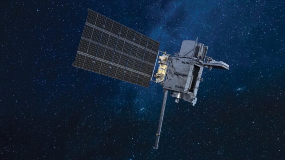 rappresentazione artistica della sonda spaziale GOES-U
