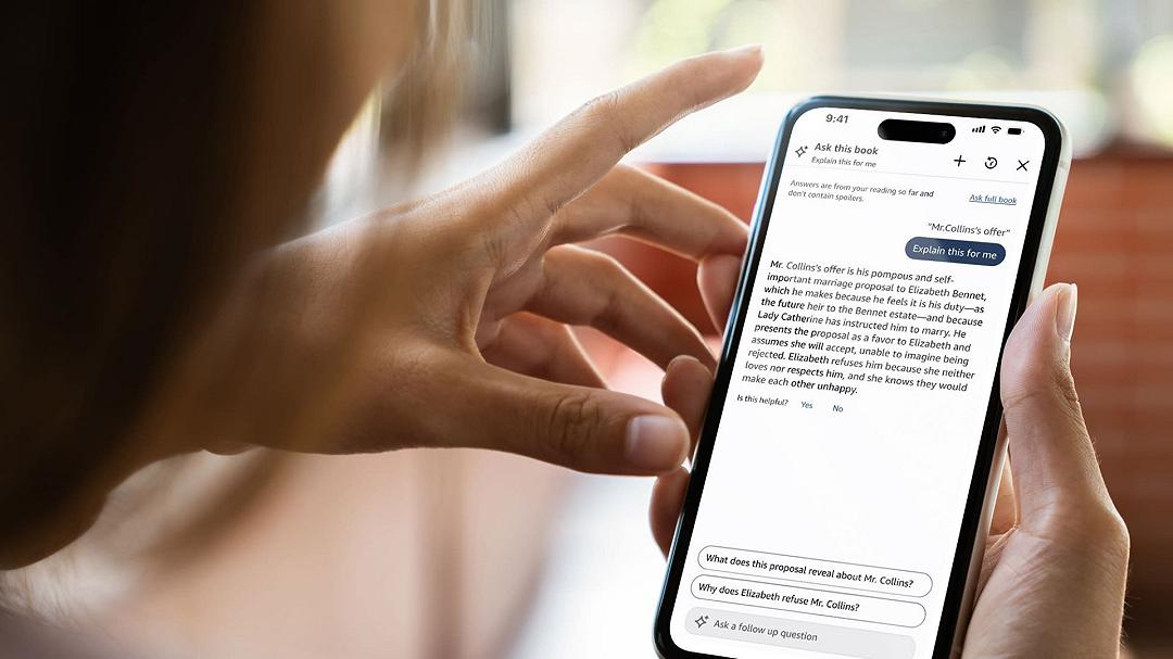 Amazon porta l’AI anche sui Kindle: risponde alle domande sui libri, senza spoiler