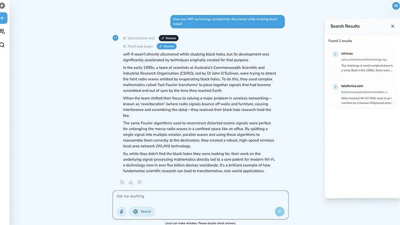 Interfaccia Locai, l'AI decentralizzata nata in Regno Unito
