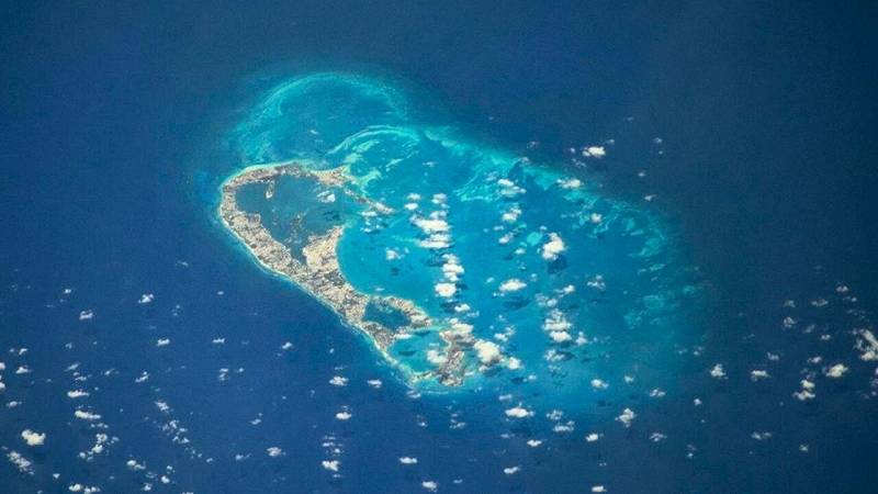 le Bermuda viste dalla Stazione Spaziale Internazionale