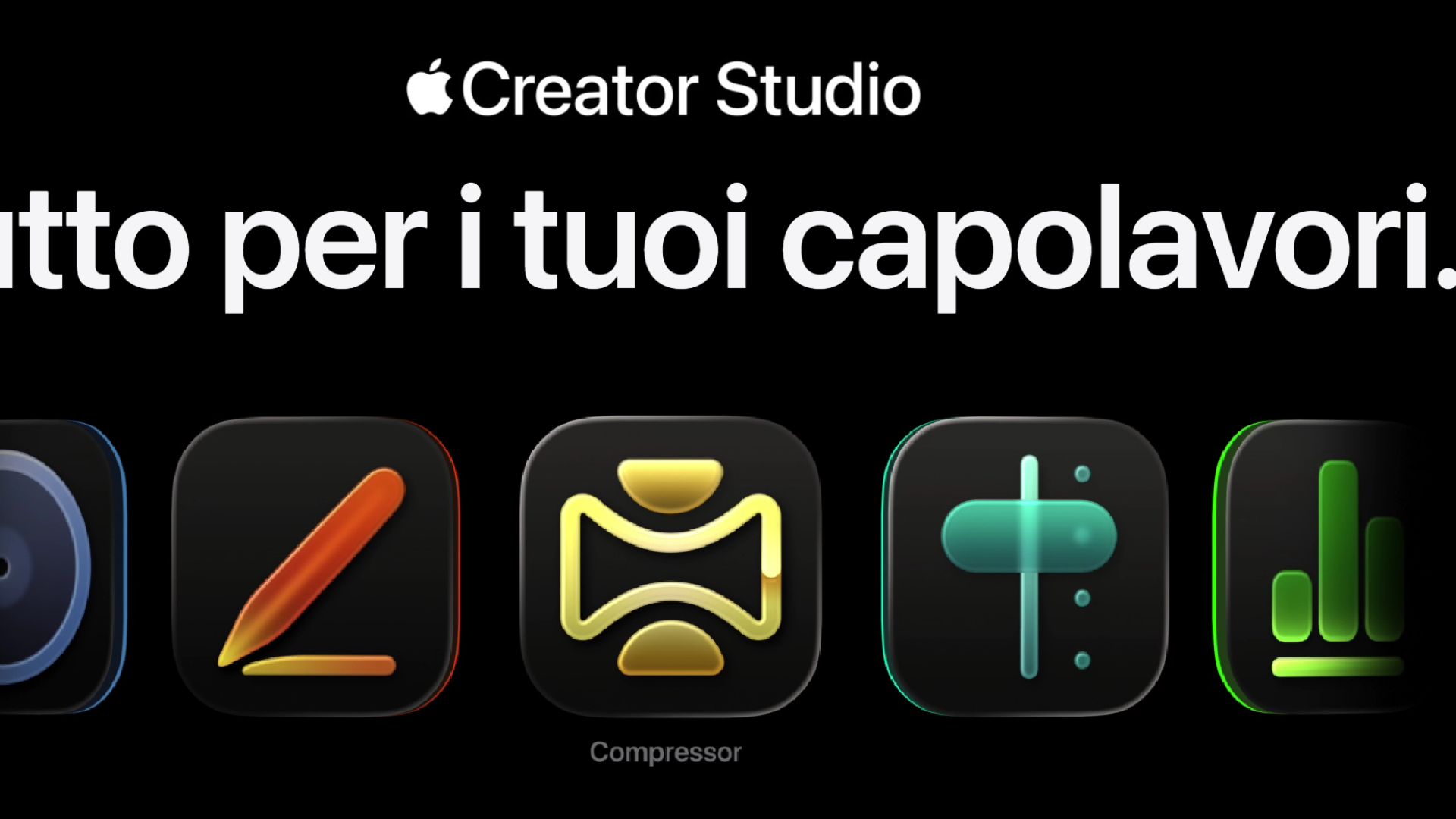 Apple Creator Studio ufficiale anche in Italia: cosa è, costi e app incluse