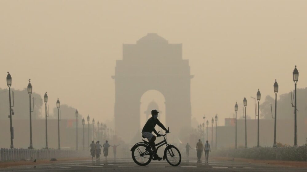 inquinamento a Nuova Delhi