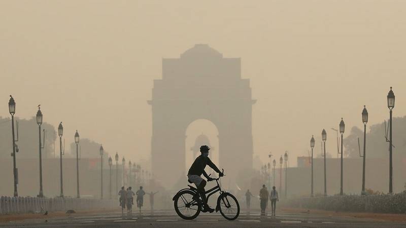 inquinamento a Nuova Delhi