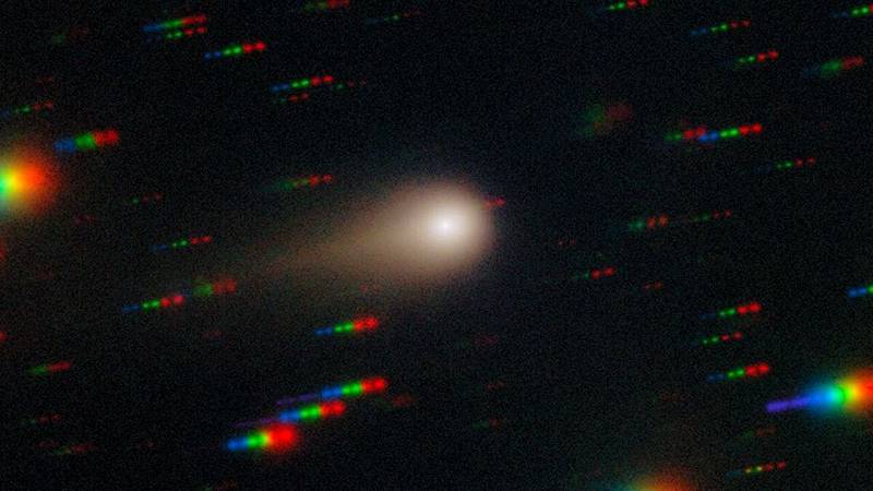 la cometa 3IATLAS catturata dal telescopio Gemini South