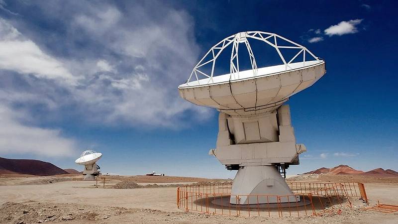 la stazione radio ALMA