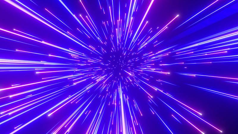 materiale elastico autoalimentato che emette luce ultravioletta