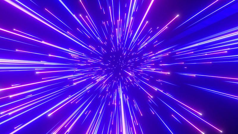 materiale elastico autoalimentato che emette luce ultravioletta