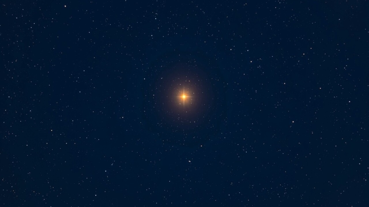 stella supergigante rossa Betelgeuse