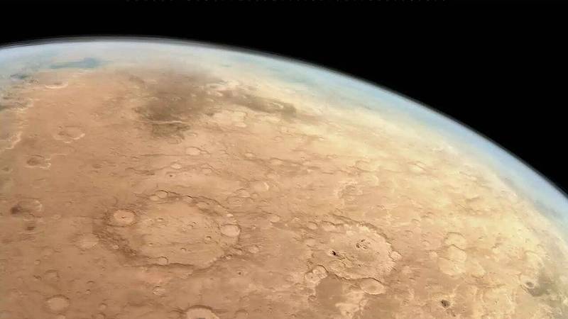 una panoramica dell'atmosfera di Marte