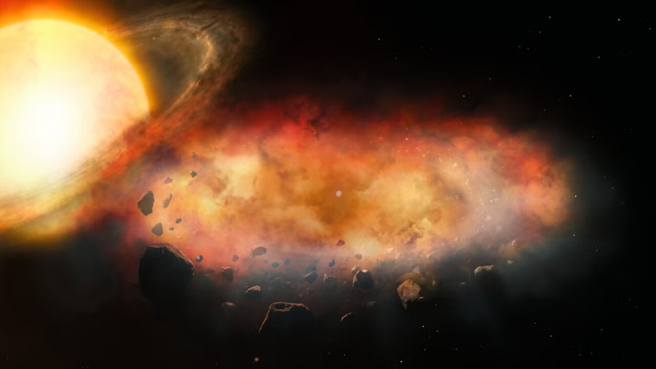 Oggetto misterioso nello spazio: scoperta una nube di vento metallico mai vista prima