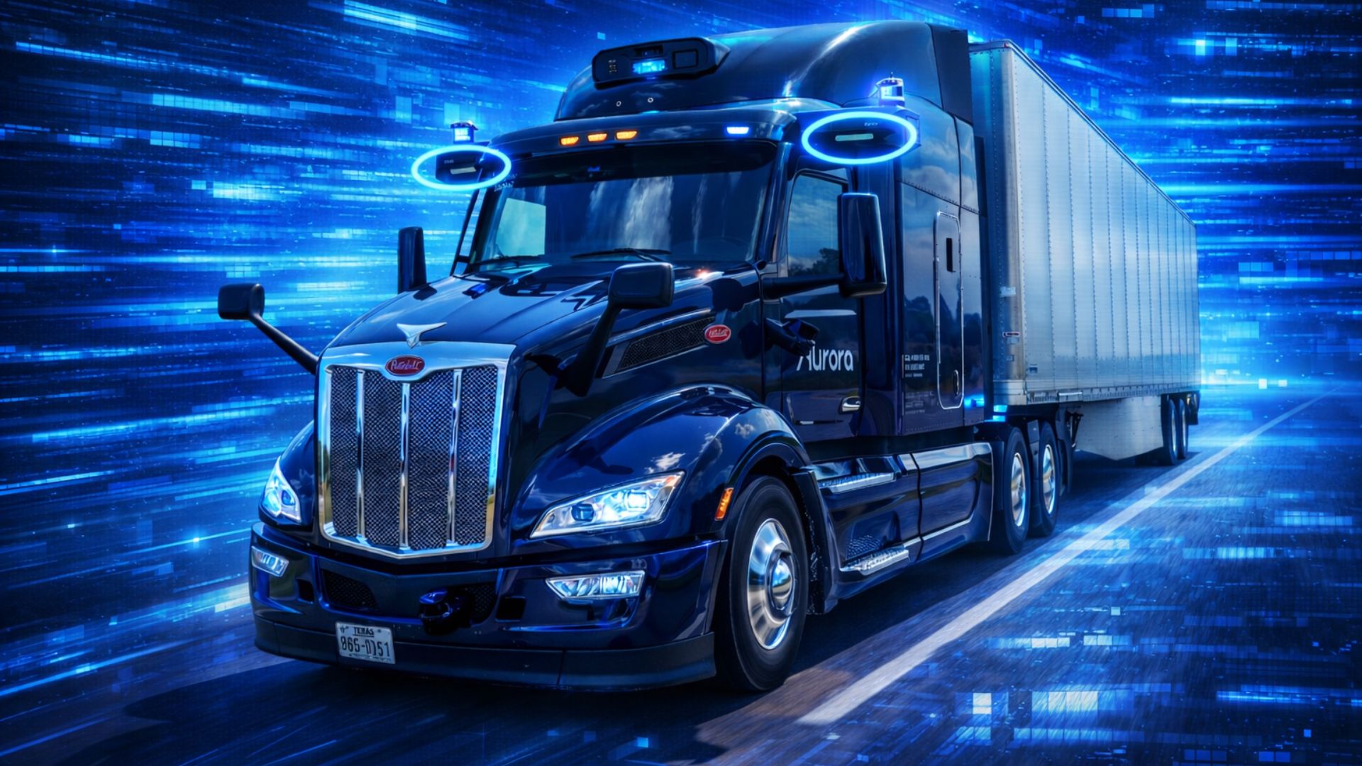 I camion senza conducente sono realtà: negli USA parte la prima tratta autonoma da 1.600 chilometri