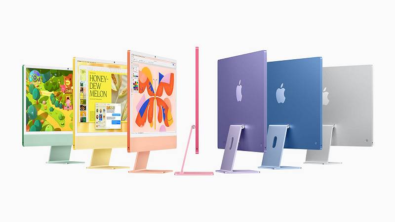 iMac 2023, tutti i colori disponibili