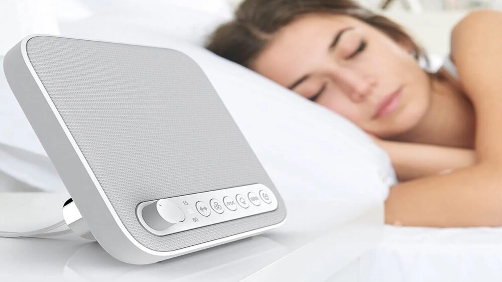le macchine del rumore potrebbero peggiorare il sonno