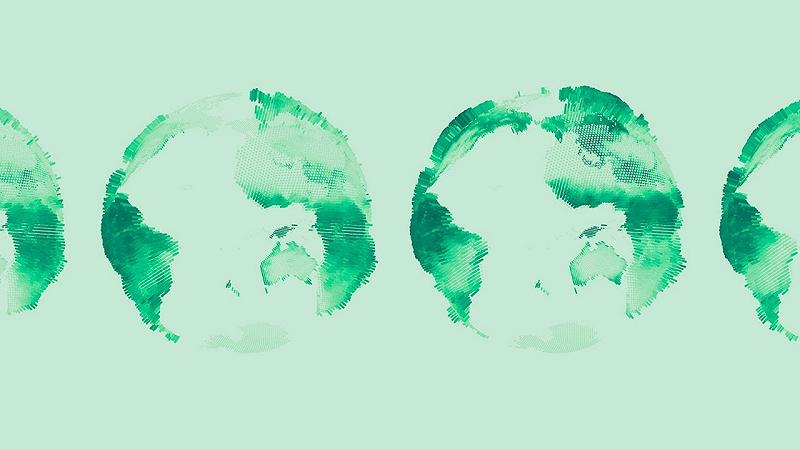 l'inverdimento annuale del mondo vegetale si muove in tutto il mondo come un'onda verde