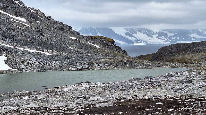 resti del ghiacciaio McCloud