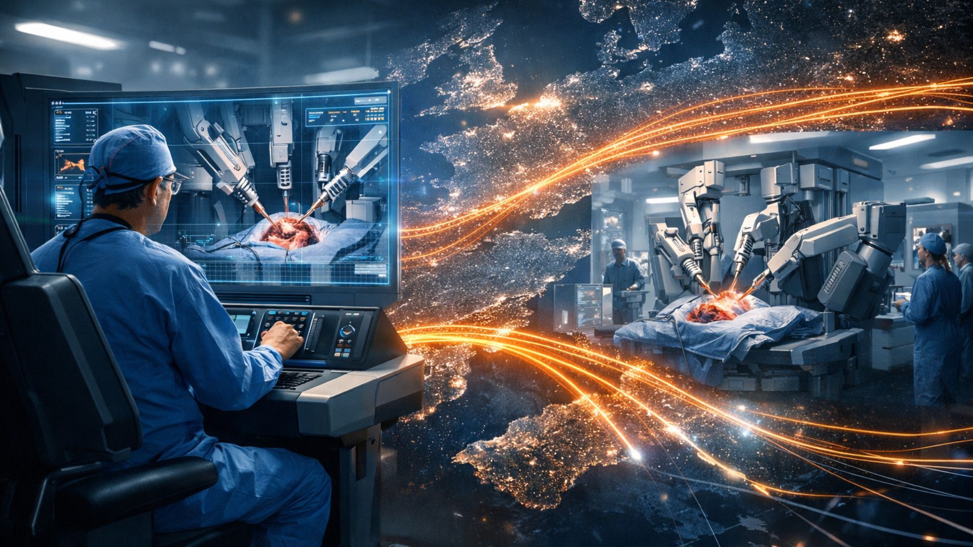 Opera paziente a 2.400 chilometri di distanza: i robot stanno cambiando la medicina