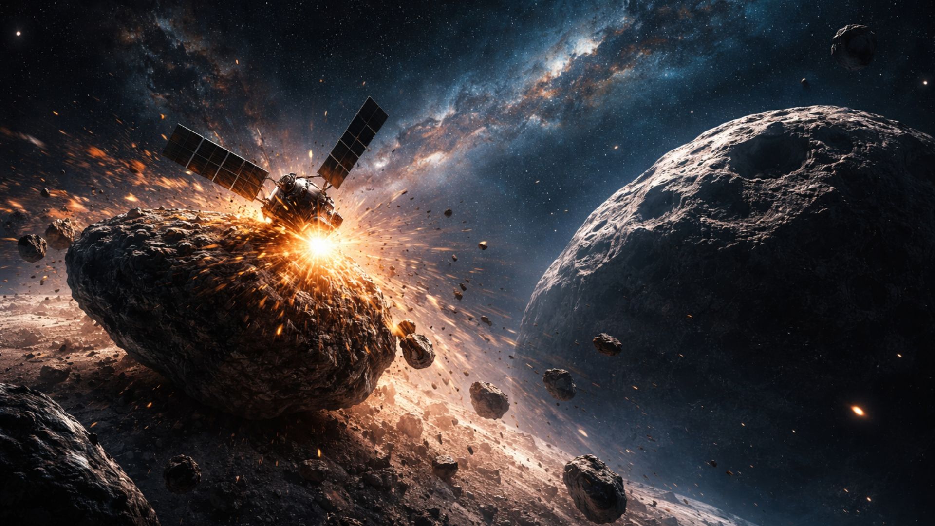 La missione DART della NASA ha cambiato l’orbita di un asteroide attorno al Sole