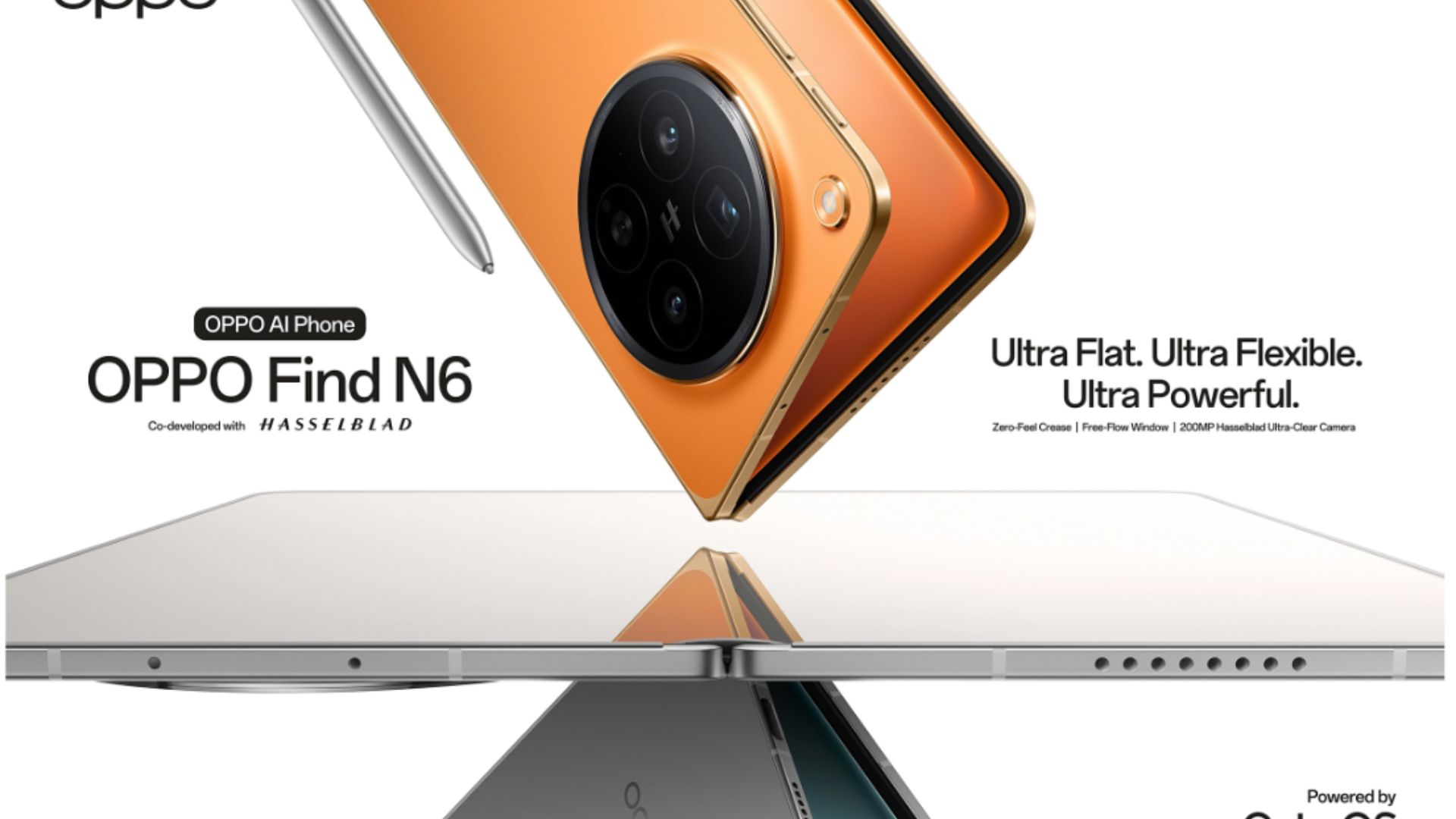 OPPO Find N6, la piega è invisibile: battute Samsung e Apple?