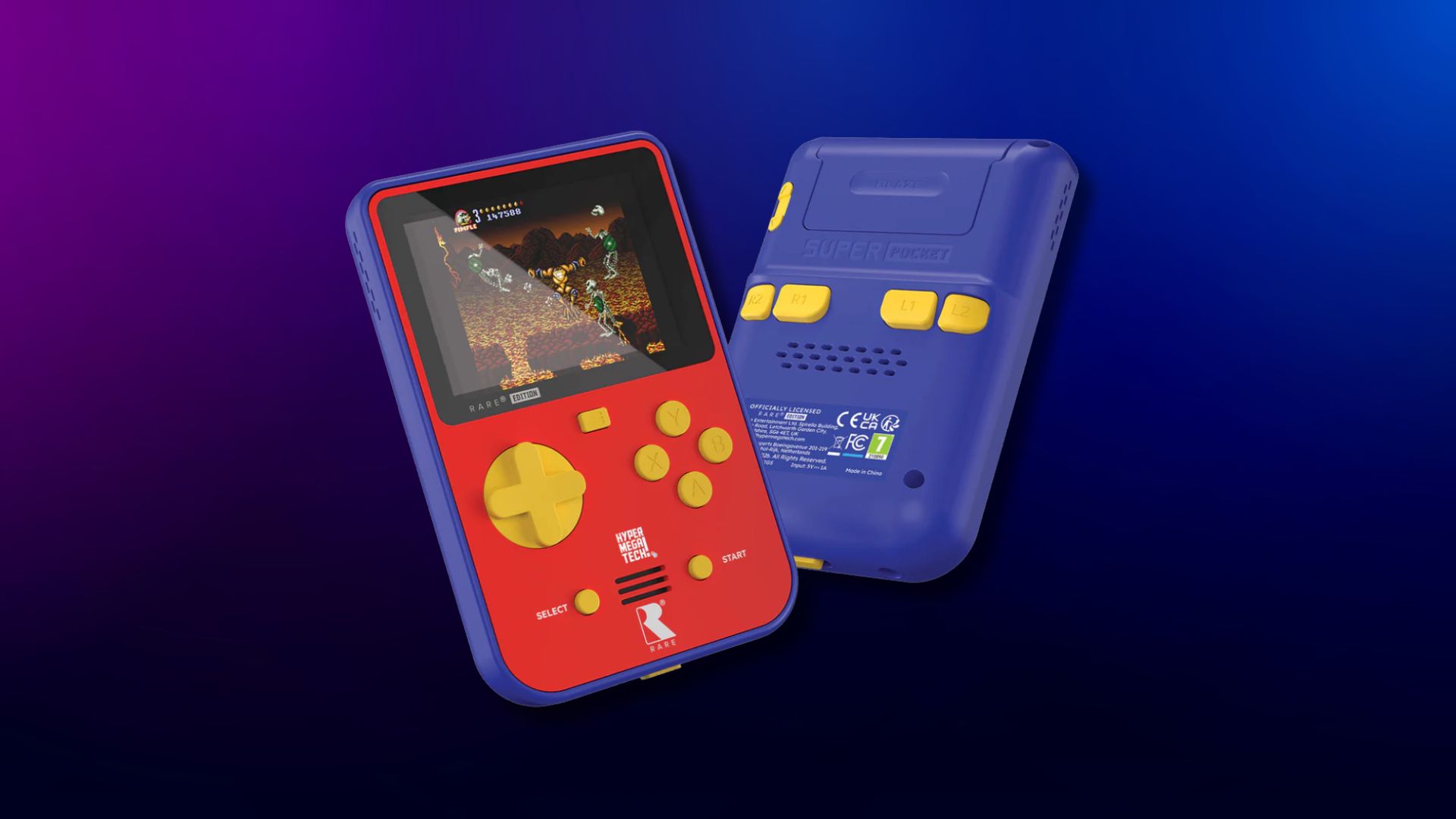 La Super Pocket Rare Edition porta i classici Rare su console tascabile