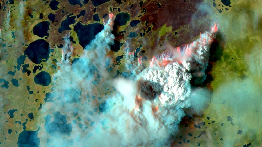 incendi nell'Artico