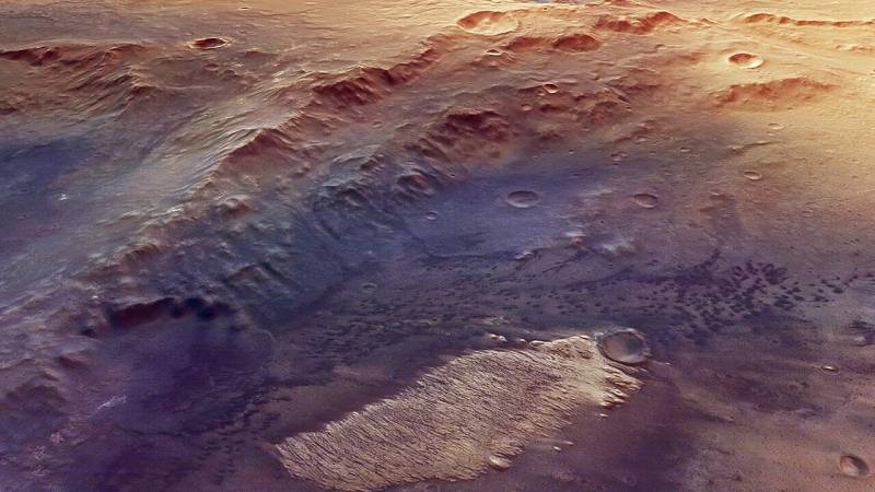 regione all'interno del cratere Trouvelot