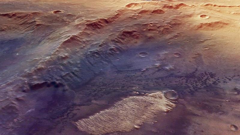 regione all'interno del cratere Trouvelot